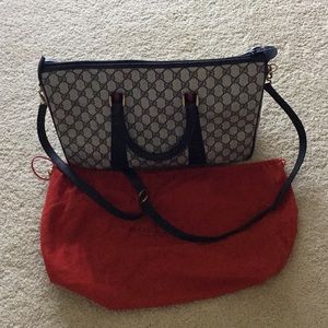 Gucci Vintage 80s large duffle. Orig owner